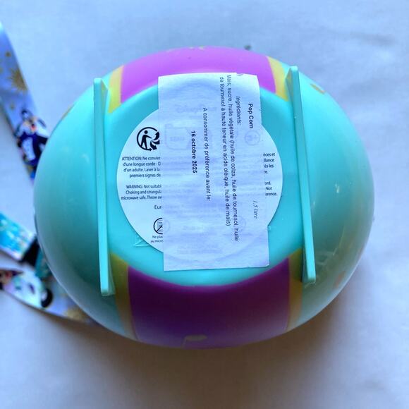 Disneyland Paris Music Festival Mickey Plastic Popcorn Bucket/Purse Disney Parks - Picture 5 of 8